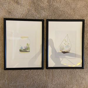 Dinosaur Terrarium Prints (set of 2)